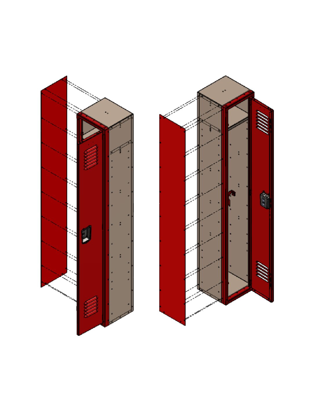 Penco Flat Top 16 Gauge Exposed Ends