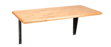 ADA Wall Mounted Locker Room Bench - Image 2