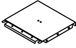 Penco Locker Top and Bottom (TAB) Shelves