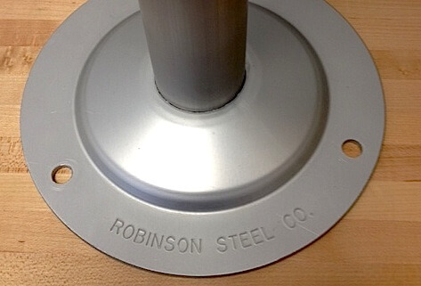 RSC Clear Anodized Aluminum Pedestal